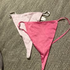 vintage Victoria’s Secret V string size large nwts 2 pairs