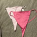 vintage Victoria’s Secret V string size large nwts 2 pairs