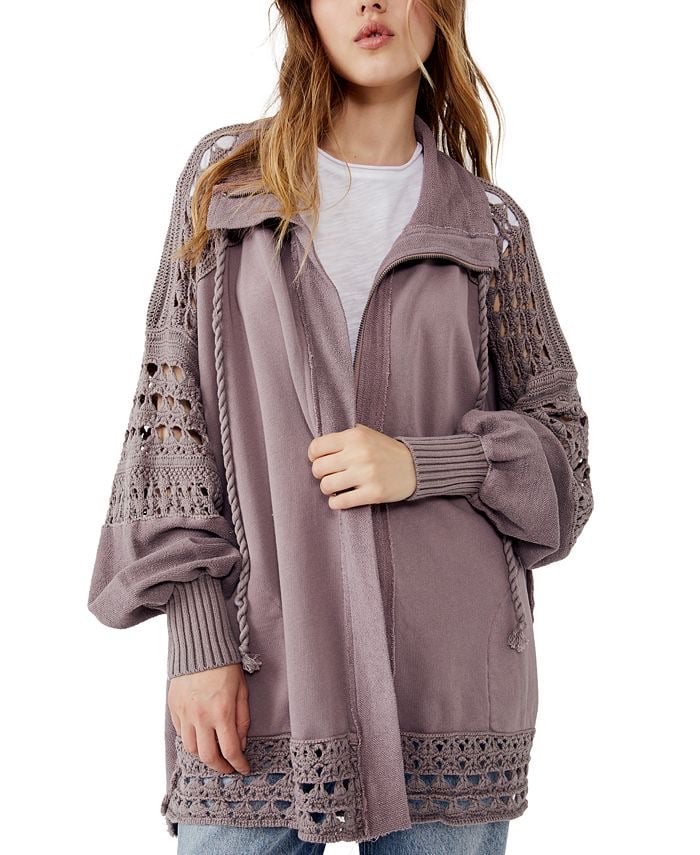 Free People! Zip up!