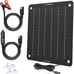 Solar Car Battery & 5W Charger Solar Panel Power 12V Batteries - NEW