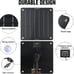 Solar Car Battery & 5W Charger Solar Panel Power 12V Batteries - NEW
