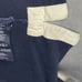 Vtg Y2k Tommy Hilfiger M sz Med Stripe Rugby L/S Shirt Polo Orange Blue w Crest
