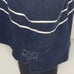 Vtg Y2k Tommy Hilfiger M sz Med Stripe Rugby L/S Shirt Polo Orange Blue w Crest