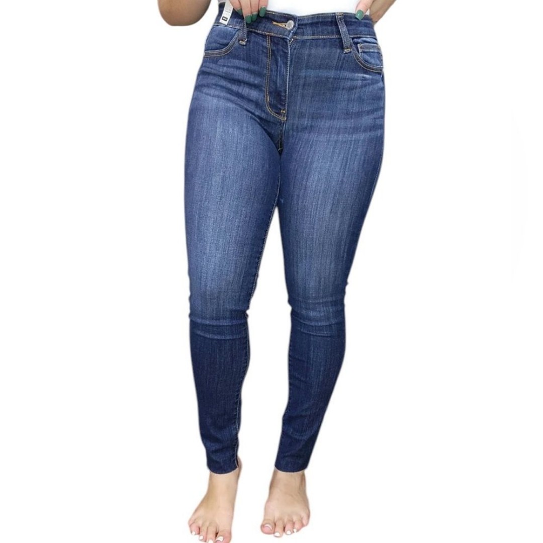 Judy Blue Mid Rise Cut Hem Skinny Jeans Womens Size 5 or 27