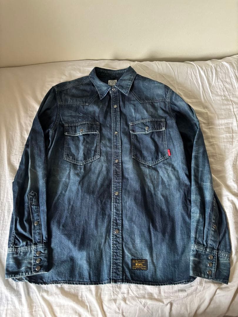 WTAPS Denim Shirt 151GWDT-SHM09 Indigo