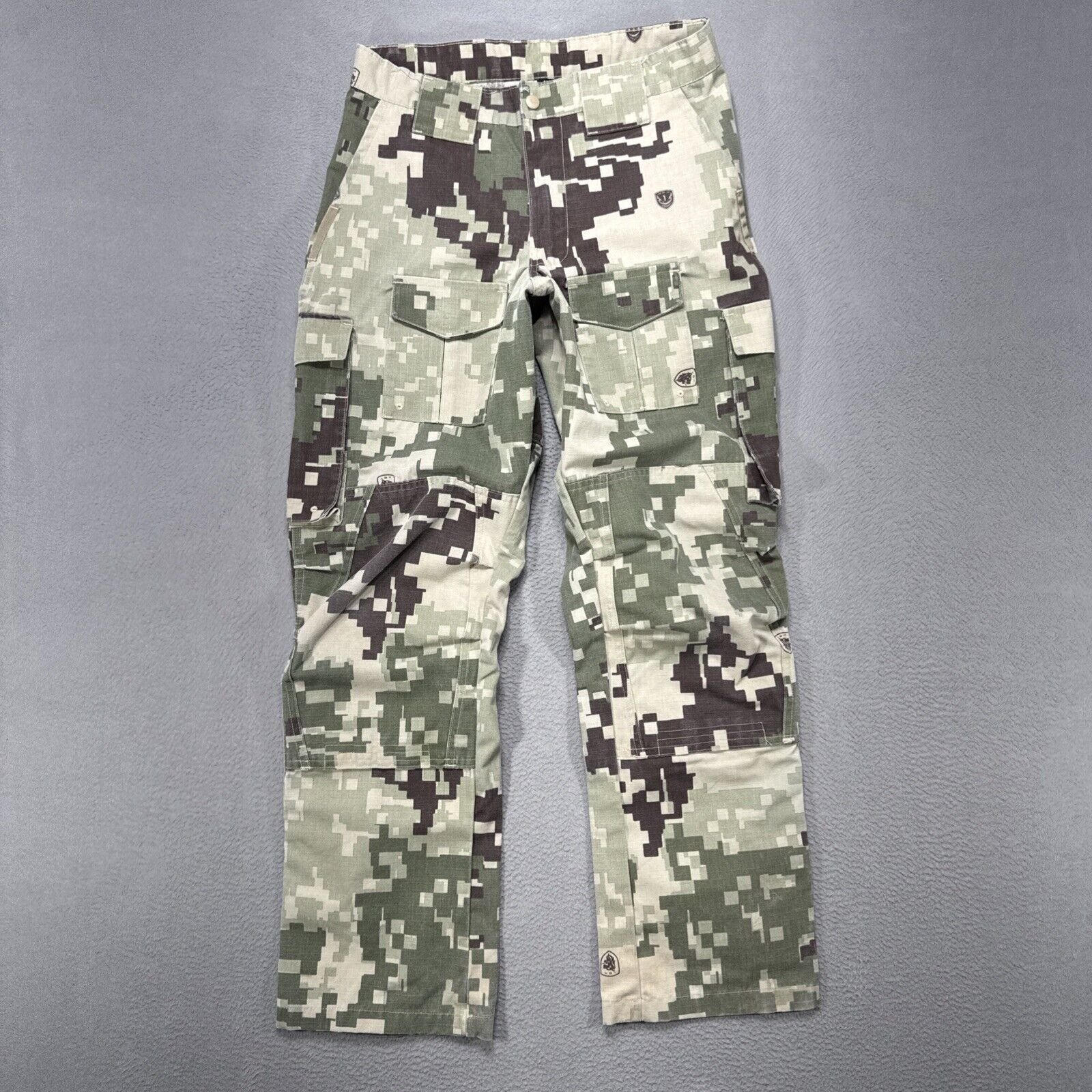 LBX Tactical Pants Project Honor Camo Youth Sz 30x30 Green Ripstop Hiking Cargo