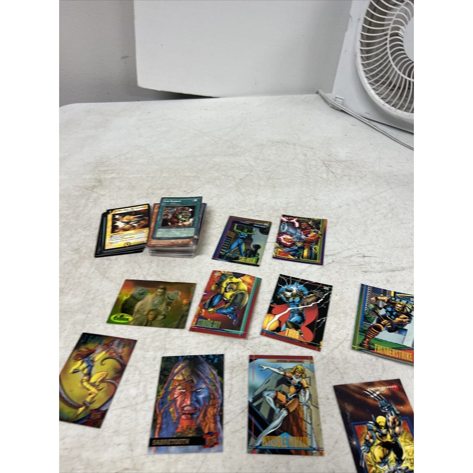 1995 Fleer Ultra Jean Grey, Yu-Gi-Oh, Marvel, Duel Masters Card Lot