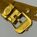 Kirk's Foley Gold Mesh Cherub Bracelet
