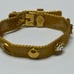Kirk's Foley Gold Mesh Cherub Bracelet