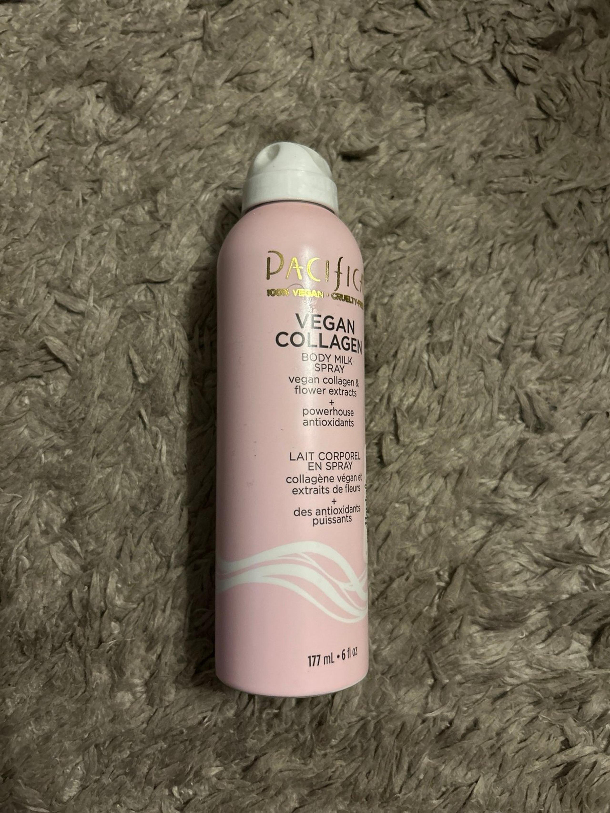 Pacifica Vegan Collagen body milk spray