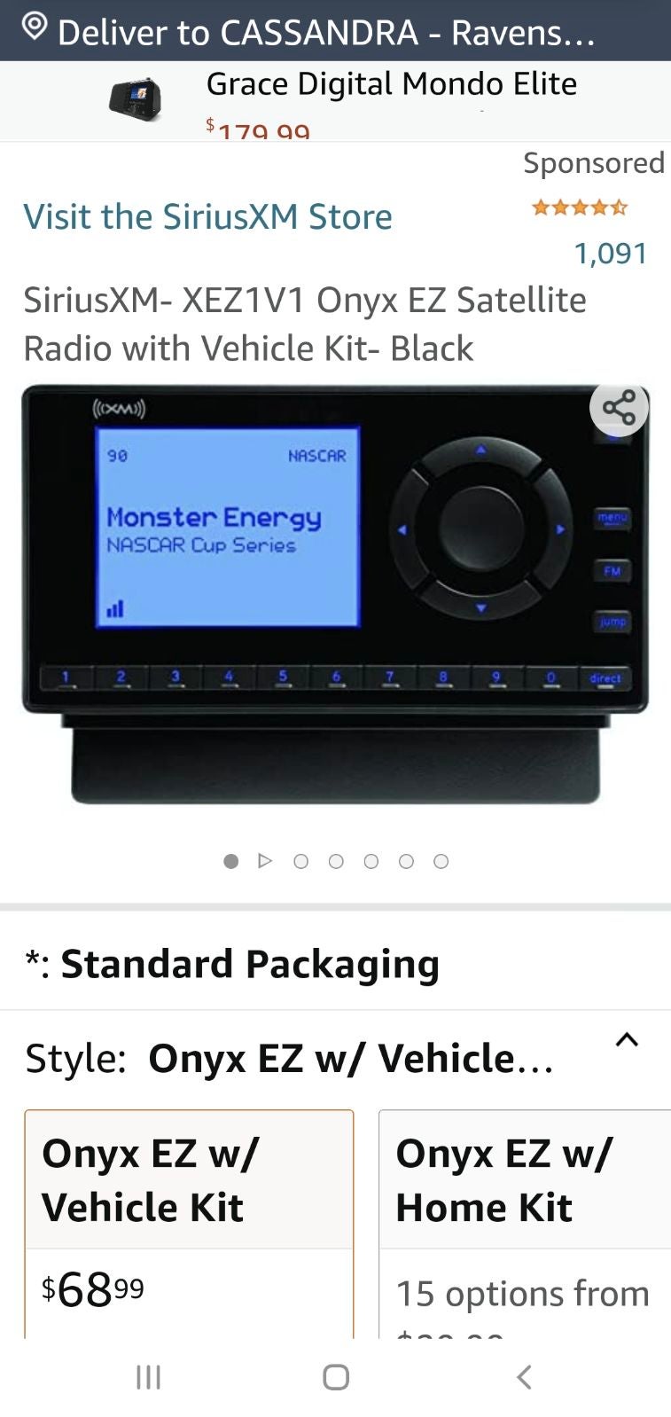 Sirus XM Plugs Into Your Car