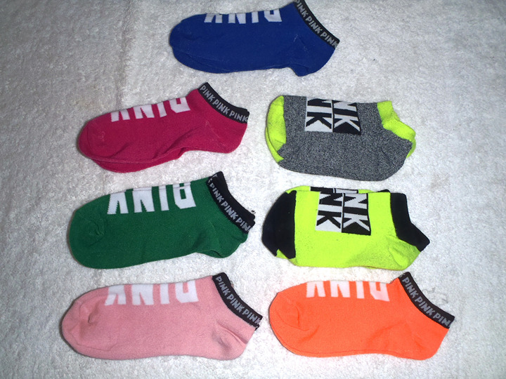 VS PINK Victoria Secret socks 7 Pairs