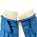 Vintage 1970s Van Raalte Red White and Blue Star Detail Vinyl Gloves