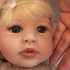 Blonde doll with extras!
