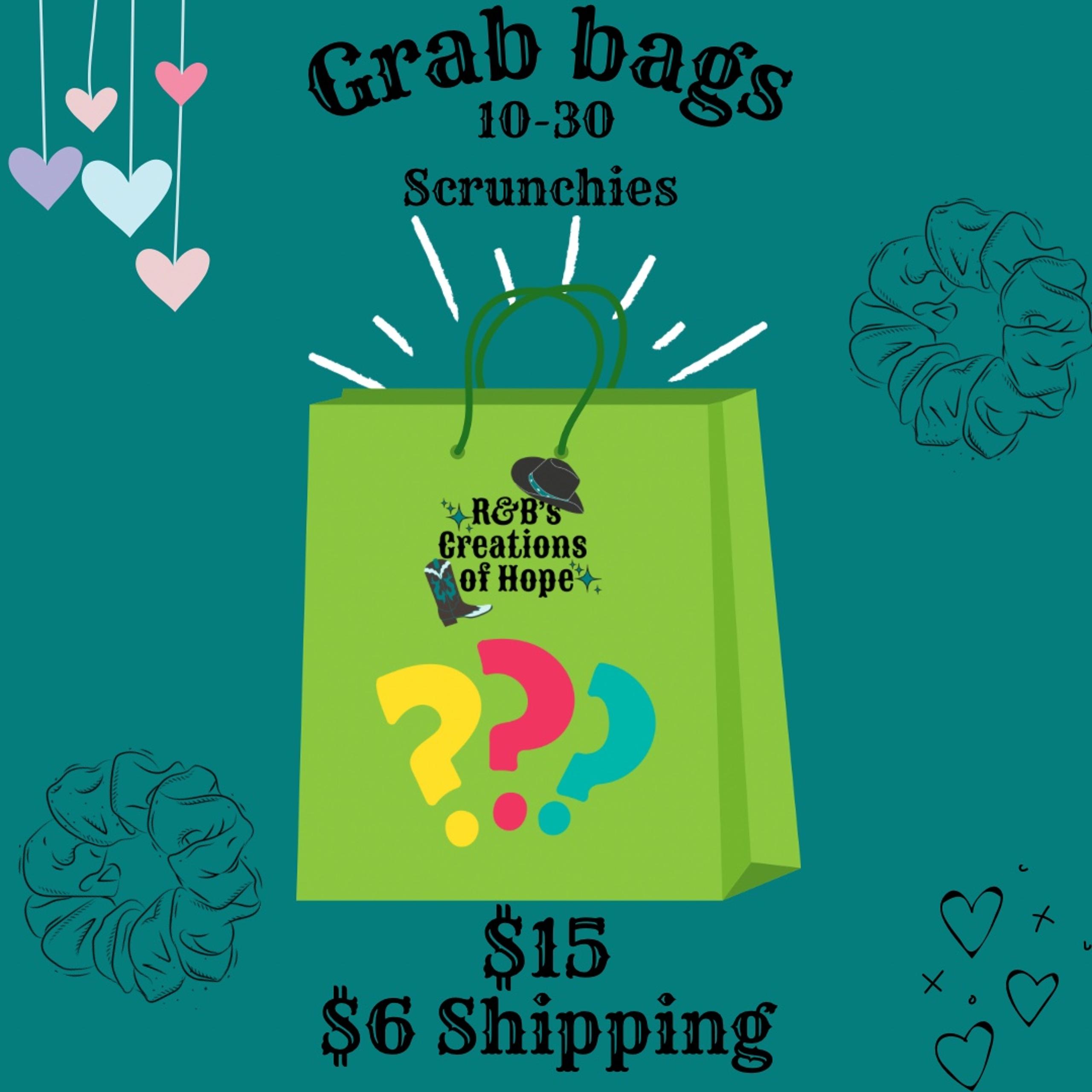 Mystery handmade scrunchie bag