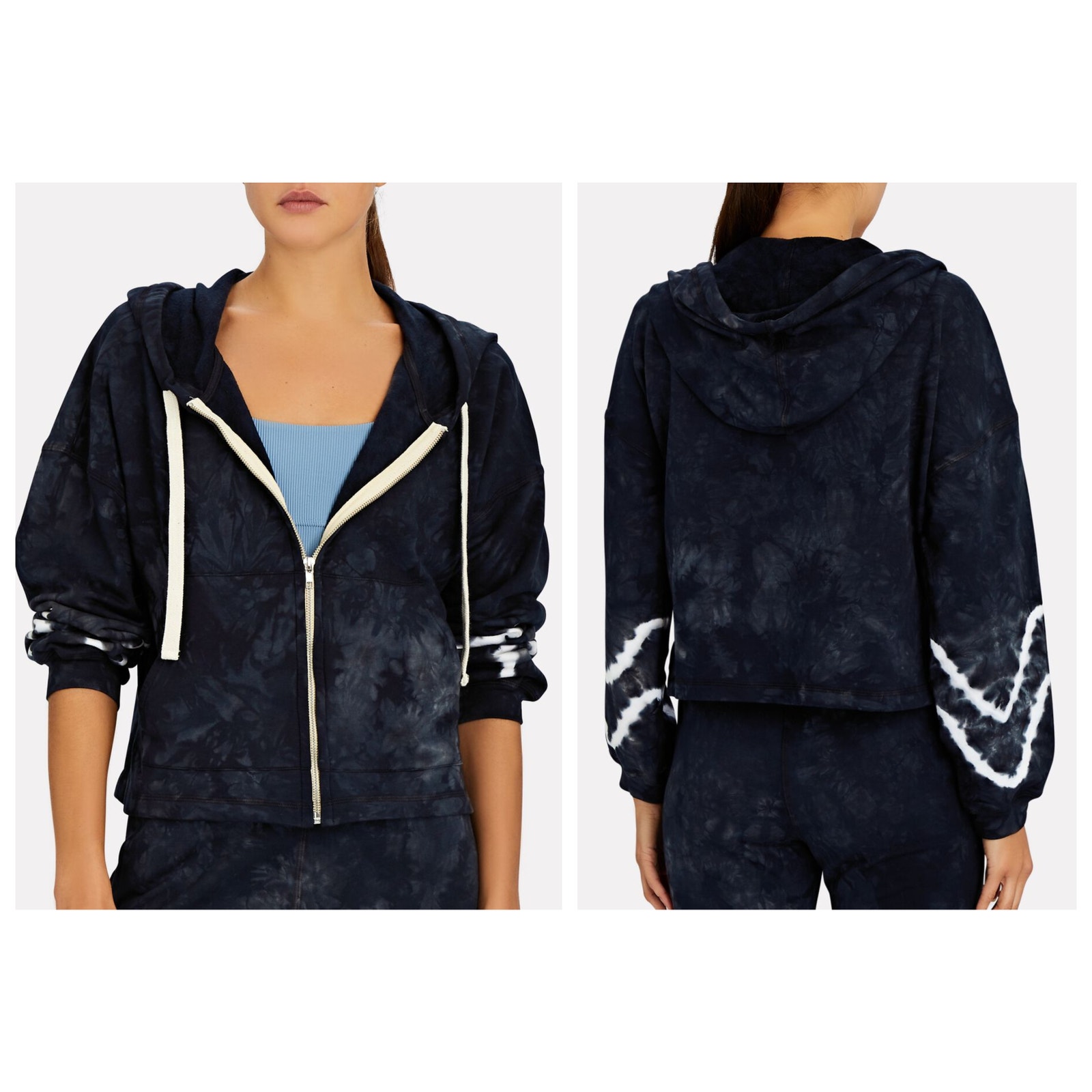 ELECTRIC & ROSE Westside Zip Hoodie Size Small