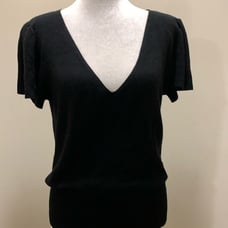 Black Sweater Top in EUC