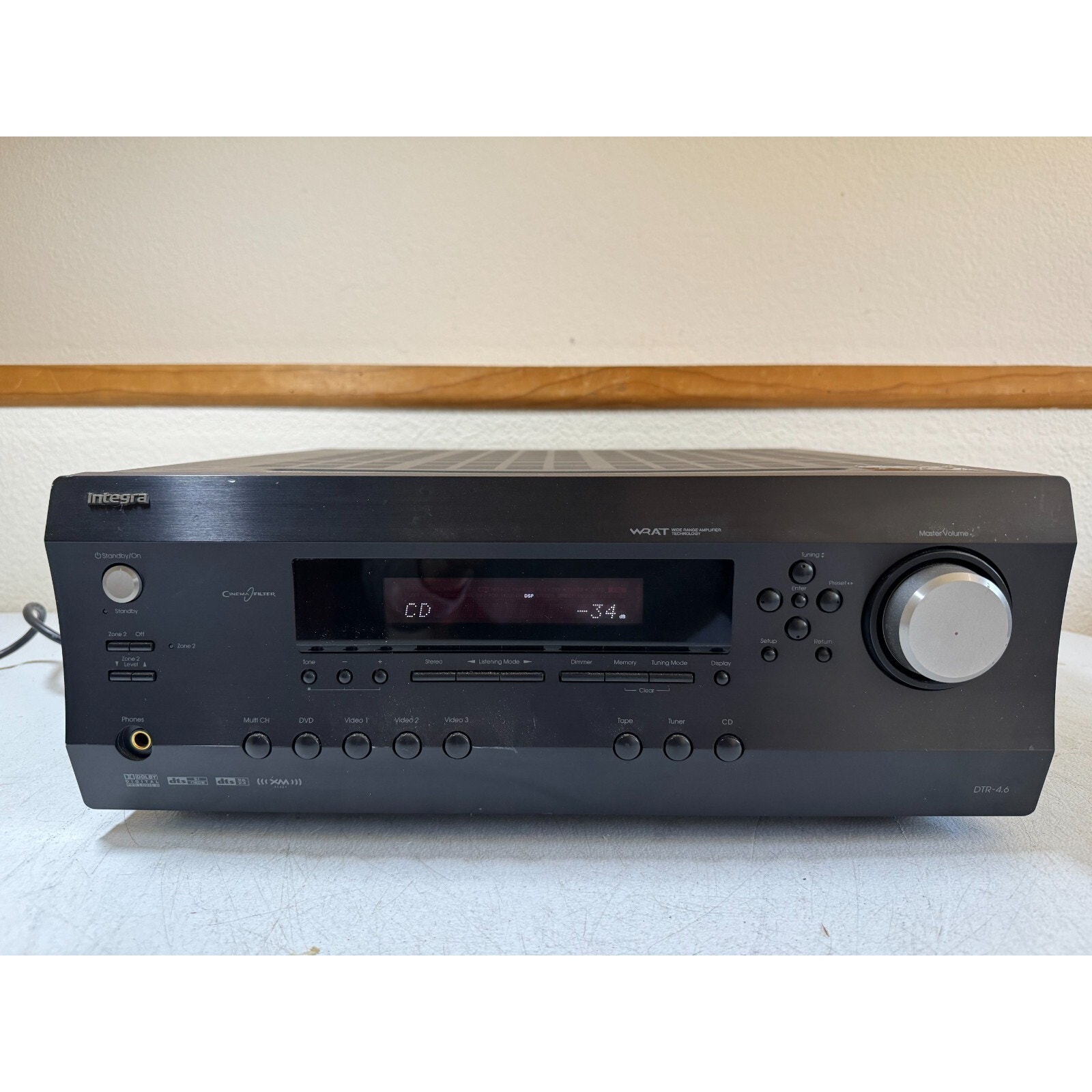 Integra DTR-4.6 Receiver HiFi Stereo Vintage Audiophile Multi Zones 5.1 Channel