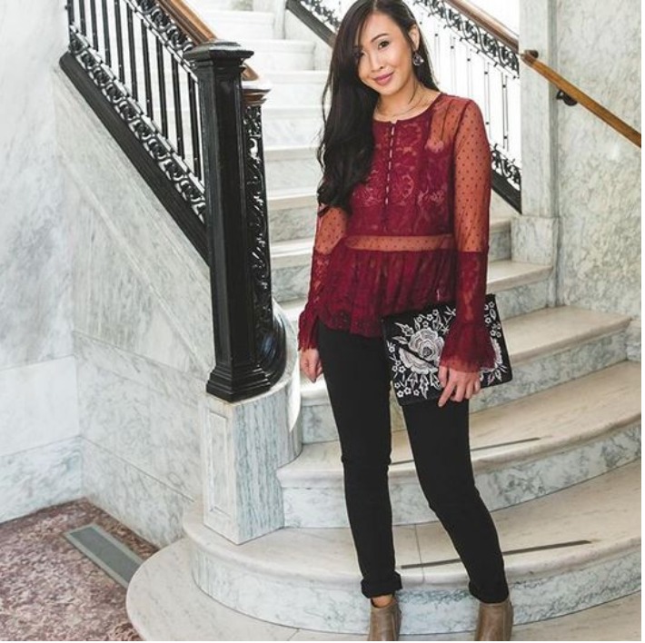 New! Women's Embroidered Purse