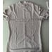 New Reformation Bailey Knit Top in Silver Sparkle Size M