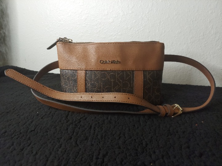Beautiful Calvin Klein brown fanny pack