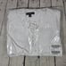 J. Crew Tiered lace-up mini dress in cotton poplin White S NWT