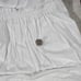 J. Crew Tiered lace-up mini dress in cotton poplin White S NWT