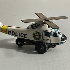 Tin Police Patrol Helicopter (Tin Litho)