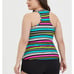 MULTI-STRIPE WIRELESS RACERBACK TANKINI