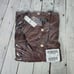J. Crew Raw-hem mini shirtdress in linen Brown XL NWT