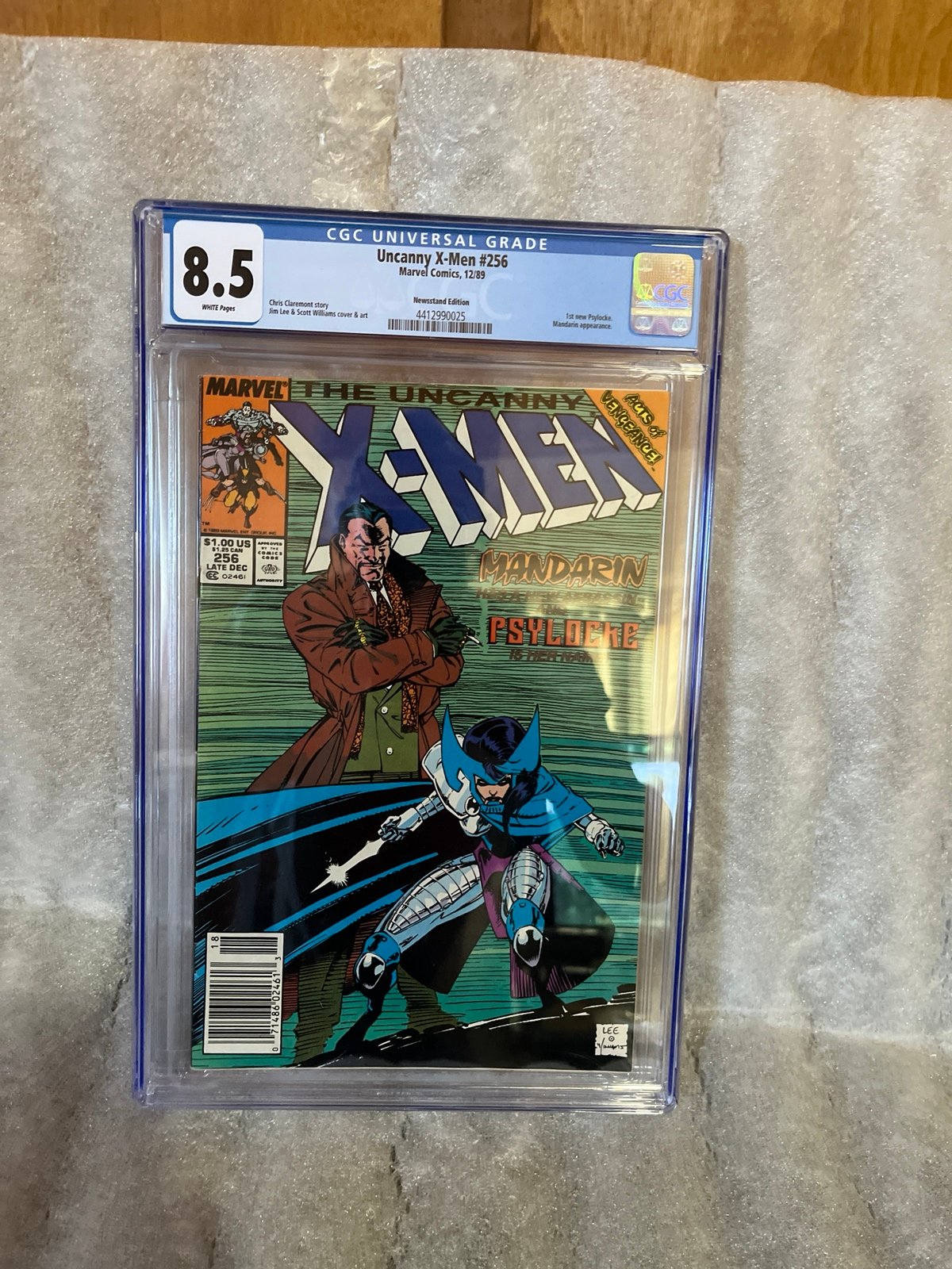 X-MEN #256 Newstand CGC 8.5