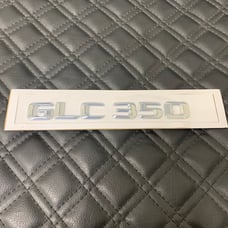 CHROME GLC 350 Fit Mercedes Rear Trunk Emblems Logo Badge Letter Number 3M