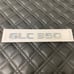 CHROME GLC 350 Fit Mercedes Rear Trunk Emblems Logo Badge Letter Number 3M