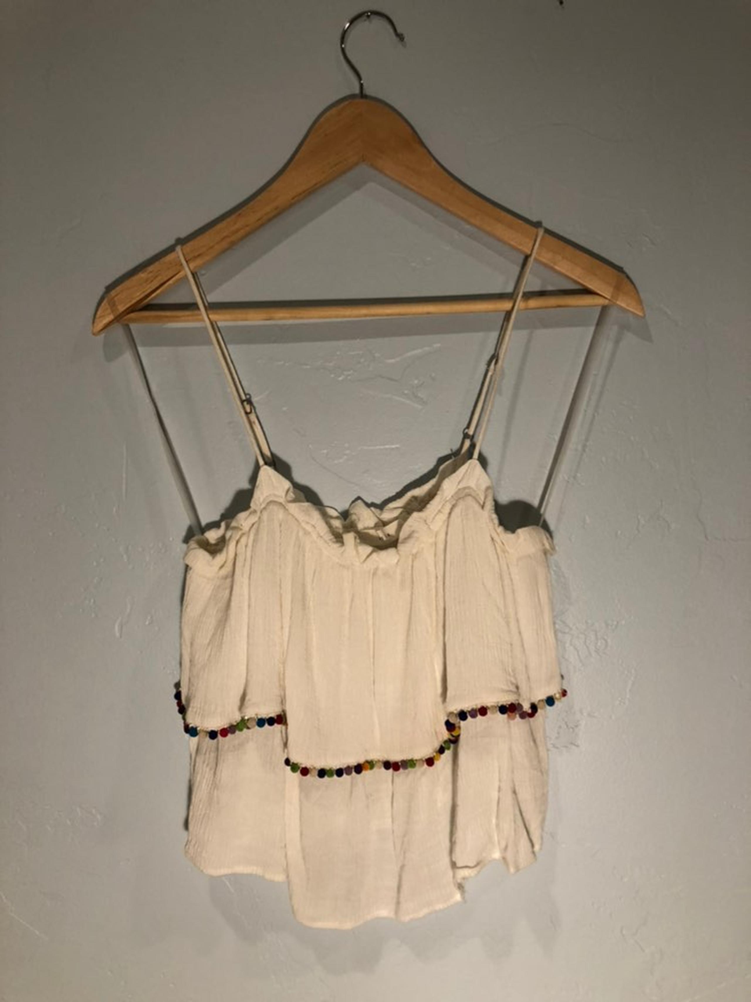 Trendy White Crop Top
