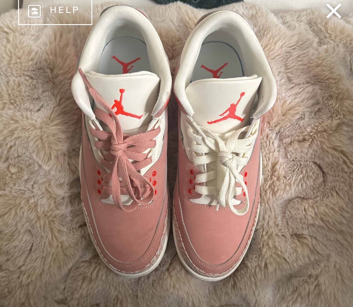 Jordan 3 rust PINK