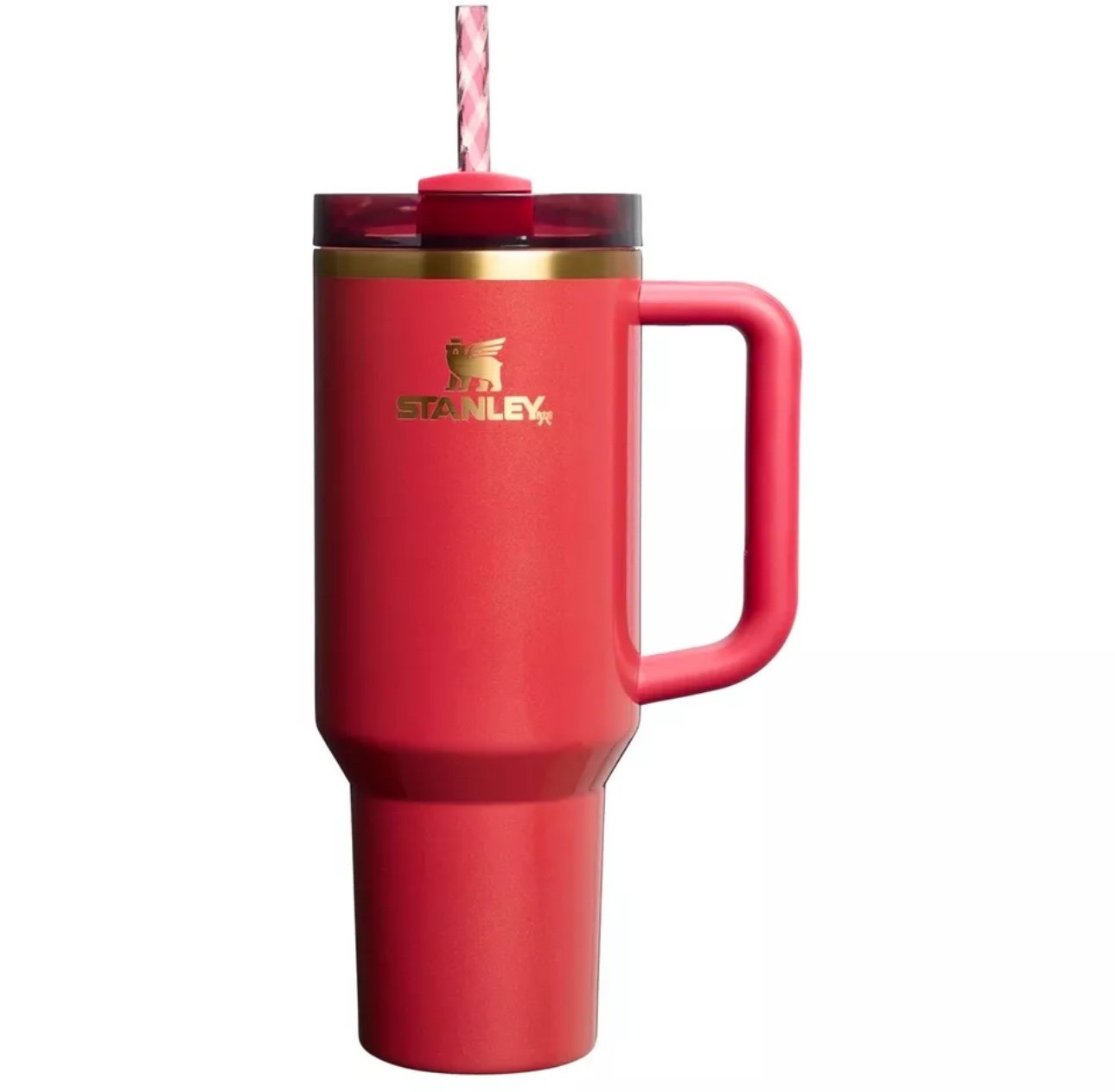 STANLEY SCARLET TINSEL THE QUENCHER H2.0 FLOWSTATE™ TUMBLER | 40 OZ