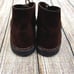 Clarks Desert Boots Men's Size 7.5 Dark Brown Suede Ankle Chukka Boots
