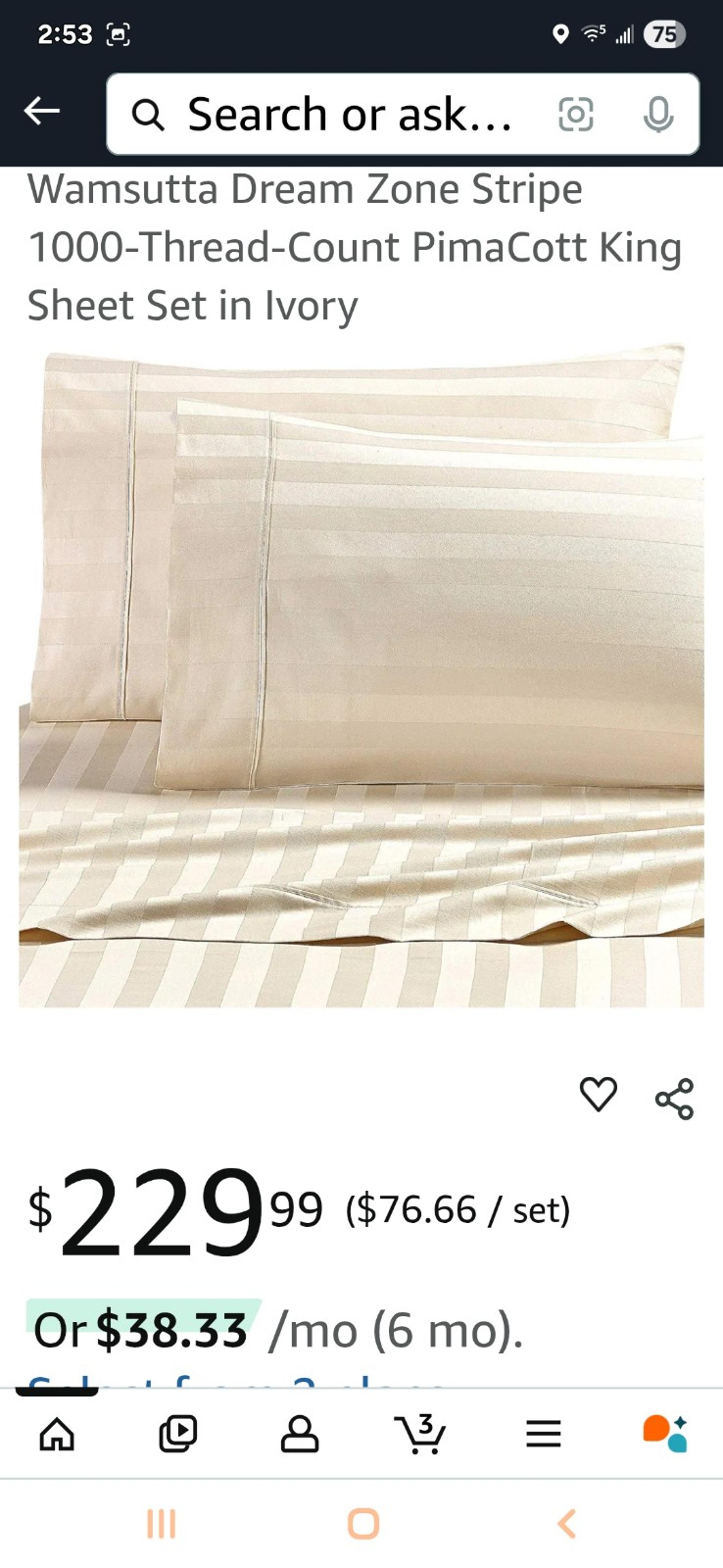 Wamsutta Dream Zone Sheets Sz QUEEN