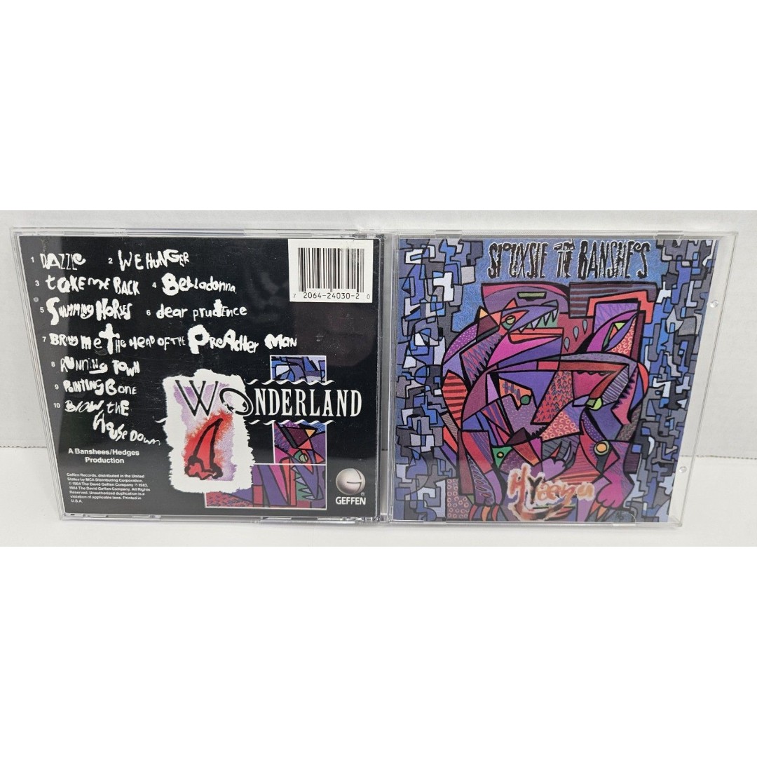 Siouxsie and the Banshees Hyaena CD Geffen 1984 NM