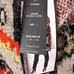 VERTIGO PARIS Boho Hoodie Sweater Eyelash Cozy Aztec Black Orange Sz L NWT 268