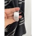 J. Jill Wearever Collection Black White Stripe Open Rayon Blend Cardigan Size SP