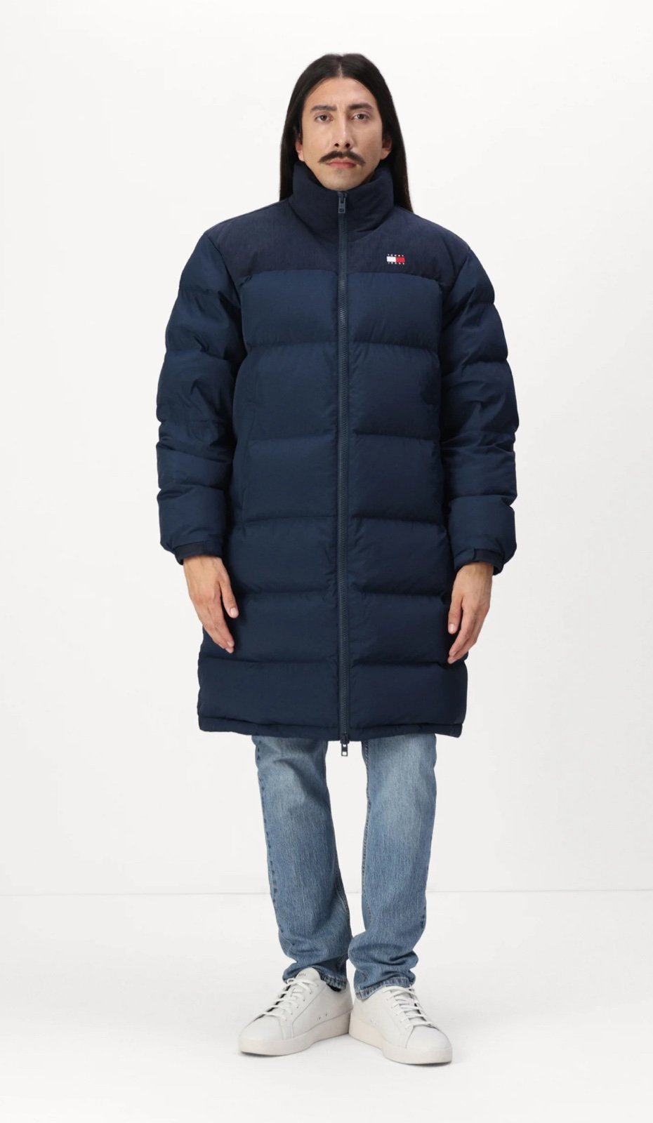 Tommy Jeans ALASKA Winter Puffer parka coat - dark night navy Men’s Size XL
