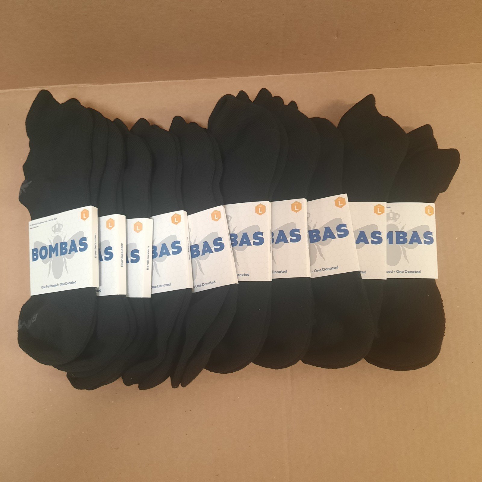 new bombas unisex ankle socks size large lot of 10 pairs
