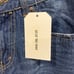 Trui Studios Levi’s Distressed Stitched Peace Sign Boho Jeans Size 26 New! Rare!