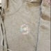 PINK Large Victoria Secret Gray With Tie Dye Rainbow Pullover Hoodie Sweatshirt