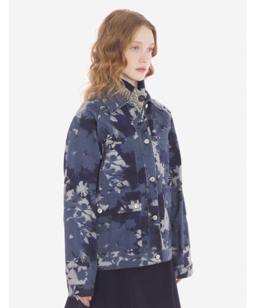 Maison Kitsune navy jacket