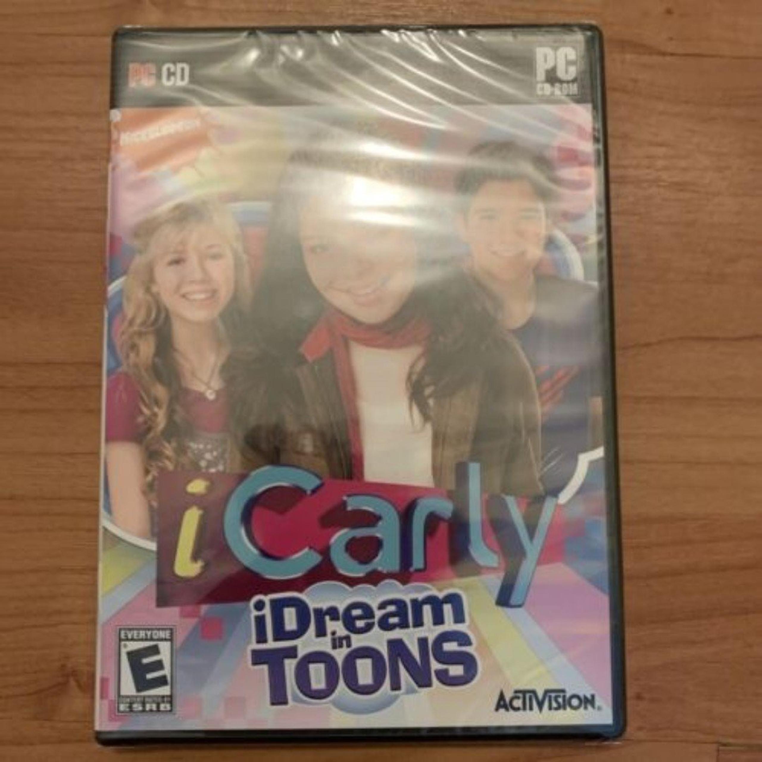 Nickelodeon iCarly iDream in Toons PC Video Game CD-ROM 2009