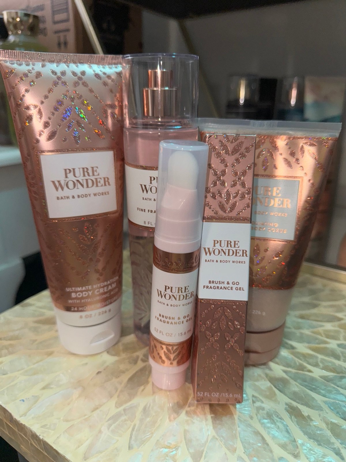•BRAND NEW• Bath & Body Works Pure Wonder Set