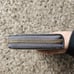 KATE SPADE Gray Grain Leather Wallet with Gold LOGO PLATE