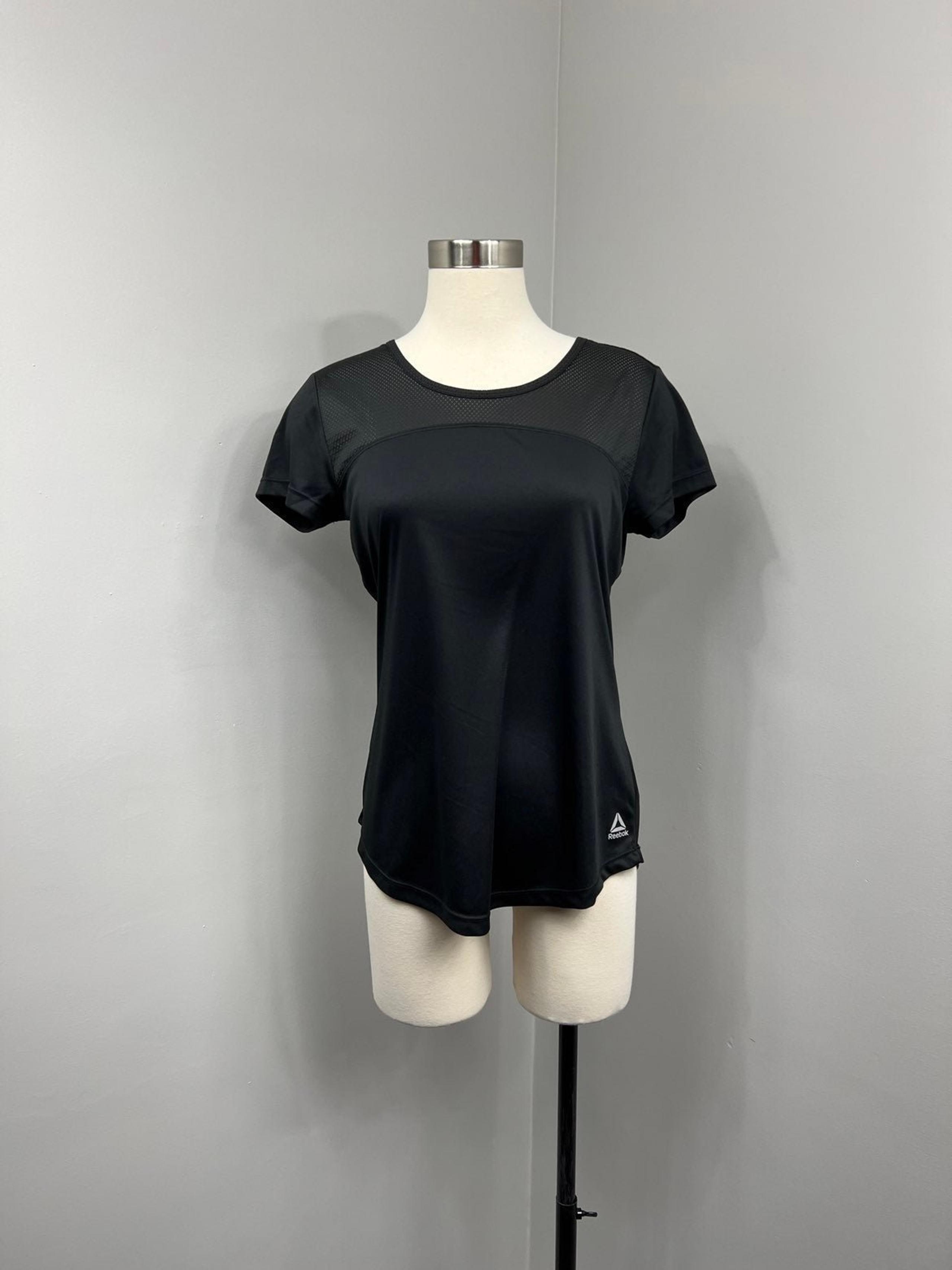Reebok Black Mesh Tshirt